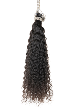 Soft Black "Spiral Curl"