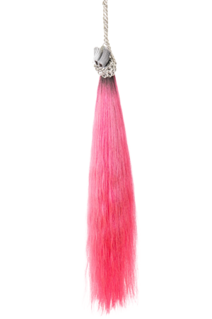 Hot Pink + Jet Black Root