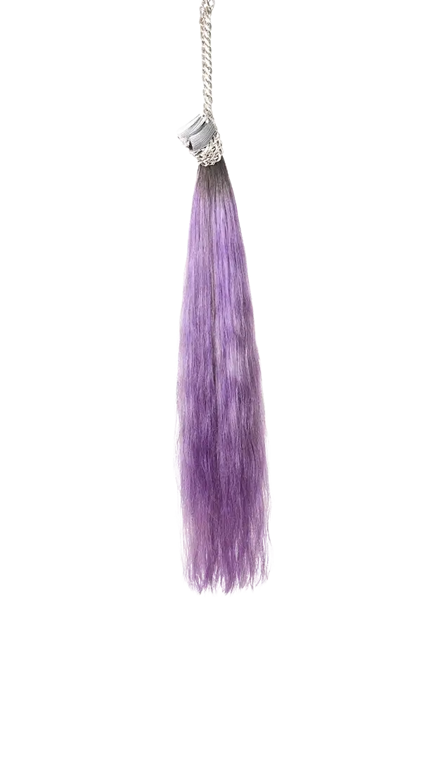 Ash Lavender + Jet Black Root