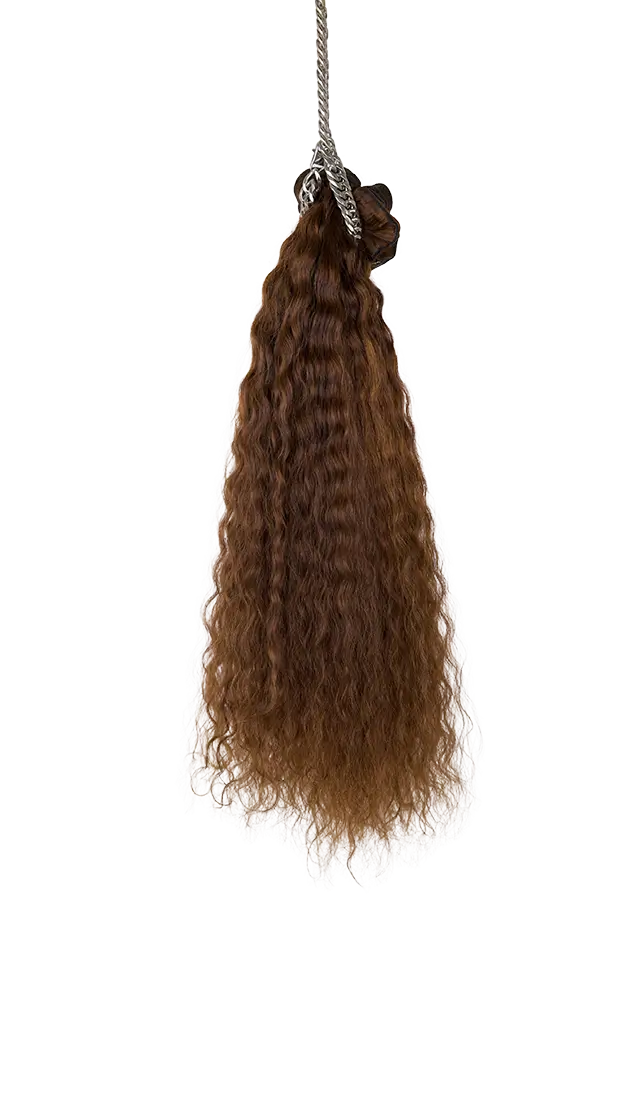 Medium Brown “Spiral Curl”